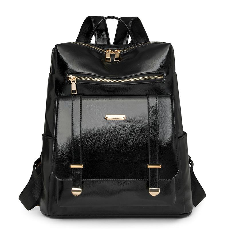 ПУ рюкзак ретро рюкзак большой емкости женская дорожная сумка