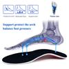 1/2/3Pairs EVA Orthotic High Arch Support Insoles Gel Pad 3D Arch Support Flat Feet Orthopedic Sole Foot Pain Fasciitis Shoe Pad