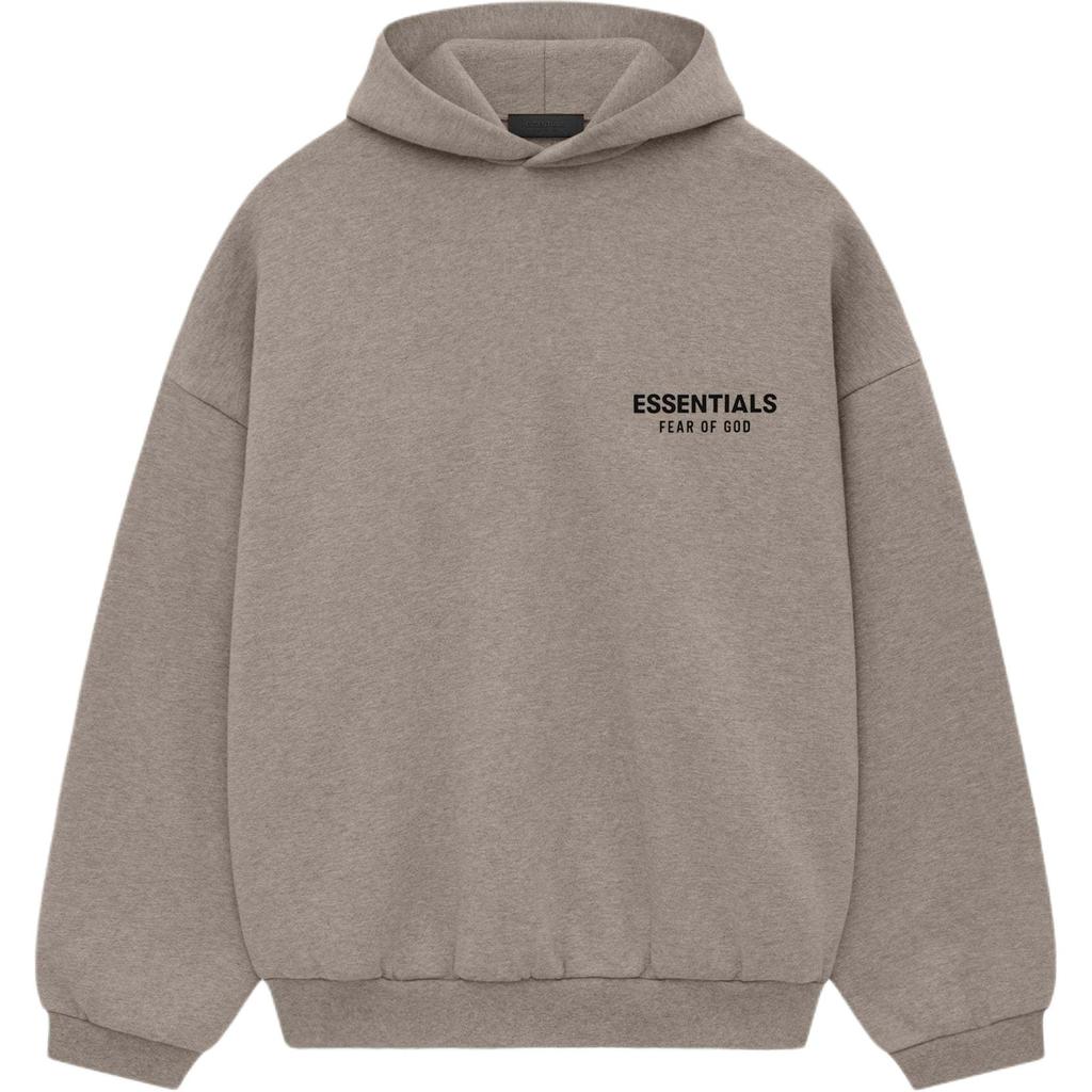 Fear of God Мужская флисовая толстовка с капюшоном Essentials II Heather Grey 192HO246259F