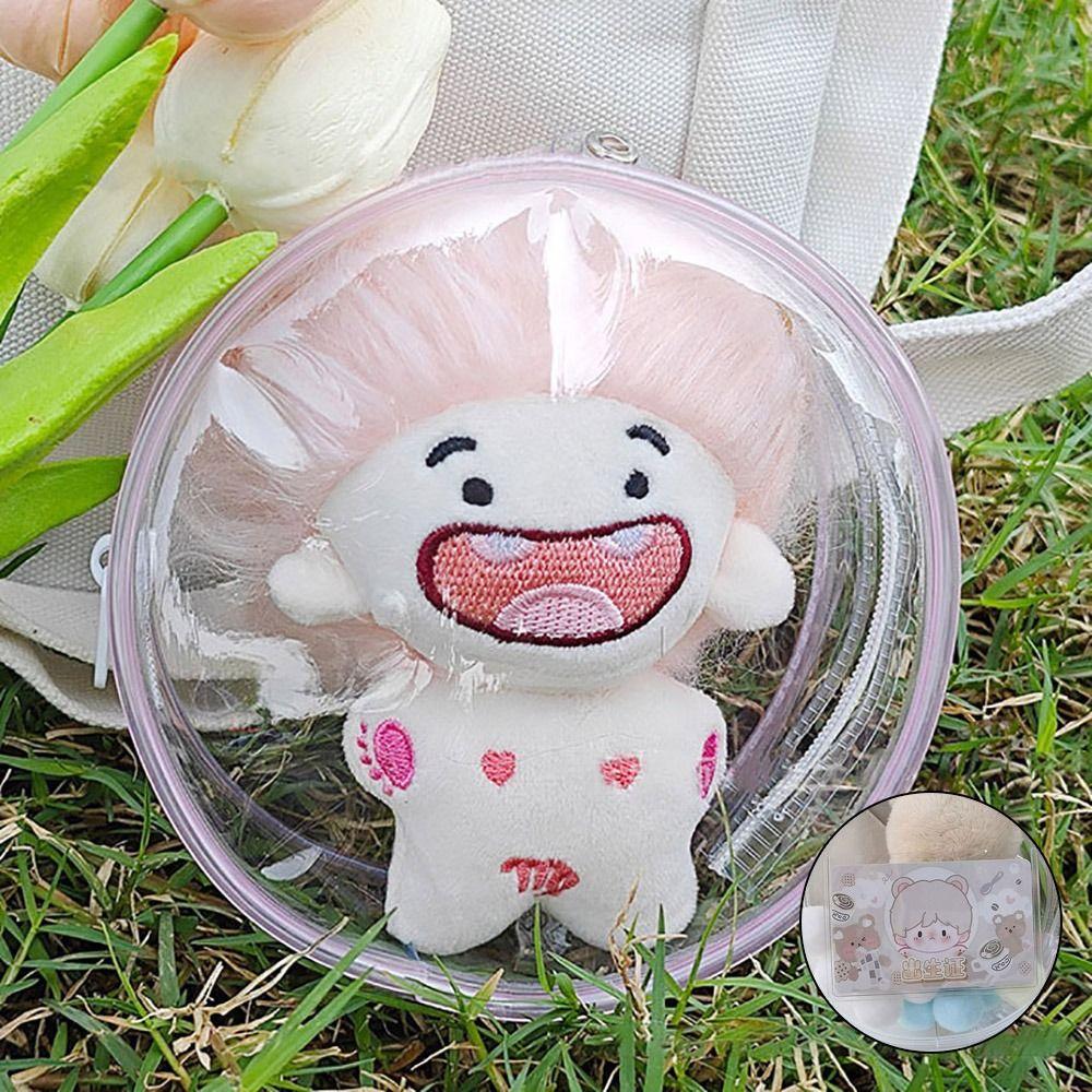 Multicolor Doll Display Box 10cm Doll Storage Case Mini Clear Outdoor Bag