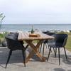 2 fauteuils de jardin noir RODA