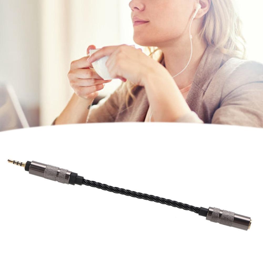 High Stereo Audio 2.5mm Balanced Male To 3.5mm Stereo Female Sound Enhancement