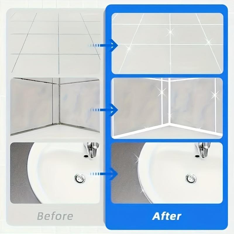 Прочный затирочный состав для бесшовной отделки, с заостренным носиком для легкого нанесения. Подходит для затирки плитки в душевых, вокруг ванн