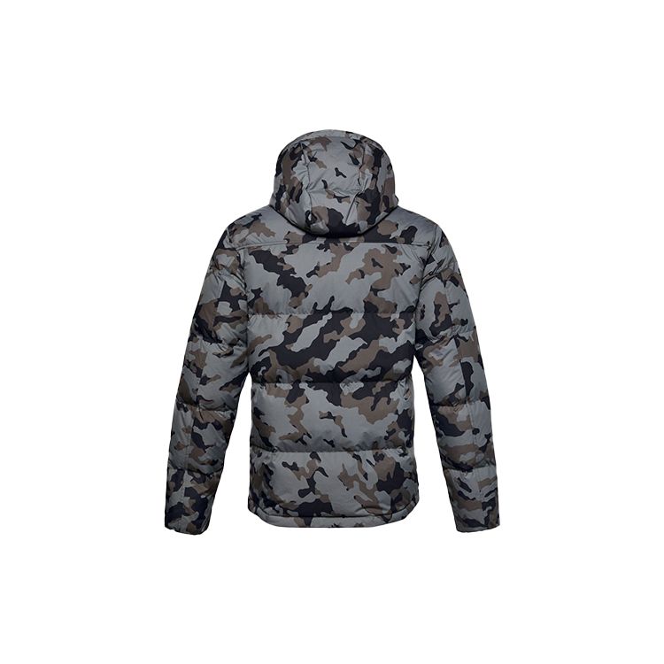 Under Armour Sportstyle Теплый пуховик с капюшоном Мужская Верхняя одежда Черный 1355853-002