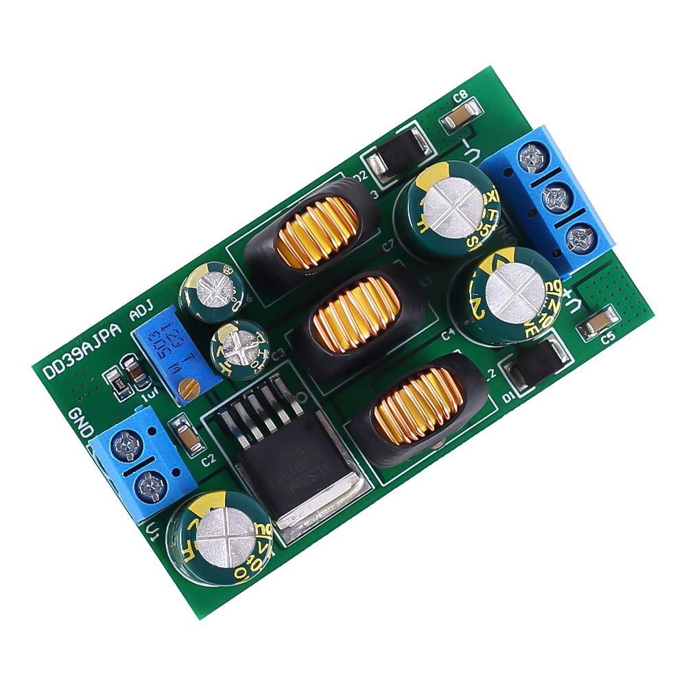 Boost Buck Voltage Converter, DC-DC 5V-24V to +/-3V-30V Step UP Down Power Supply Module Adjustable 20W Positive Negative Dual Output Voltage