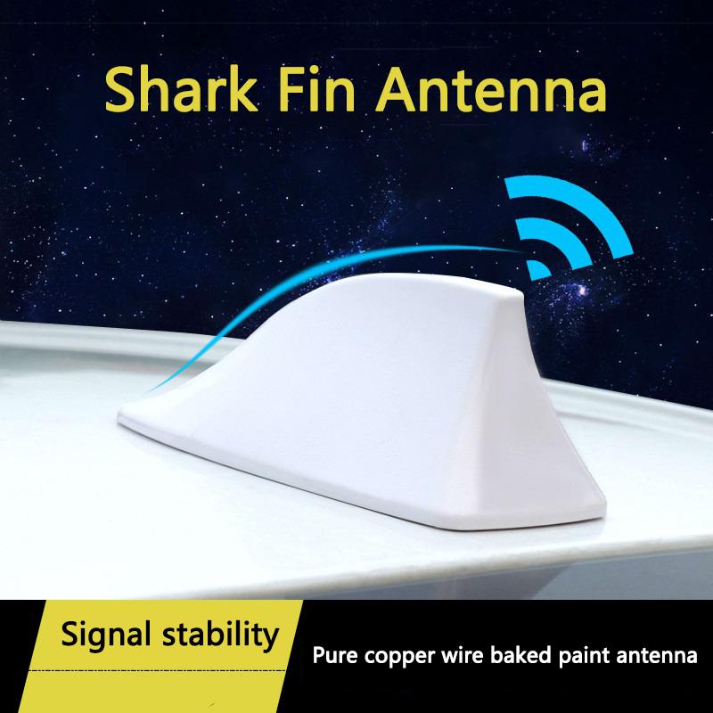 zjvc8 Car Signal Aerials Shark Fin Antenna For Mitsubishi Pajero Outlander XL Montero Lancer Triton l200 Galant Evo ASX Car Accessory