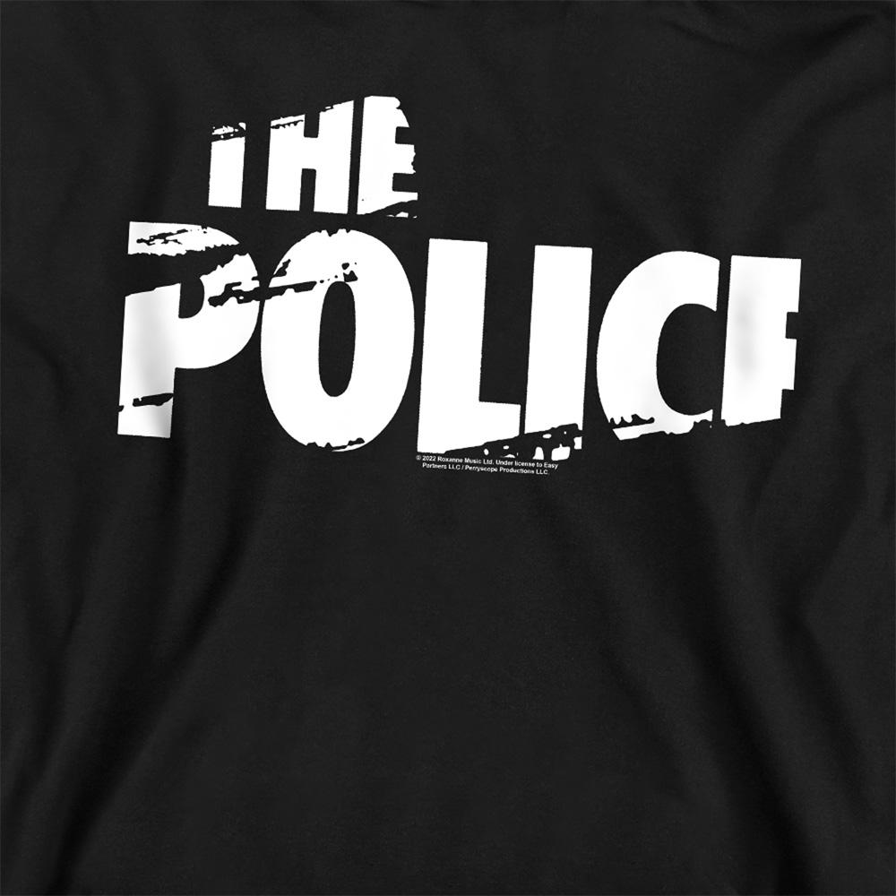 The Police Childrens/Kids Torn Stripe Logo Pull Over Hoodie