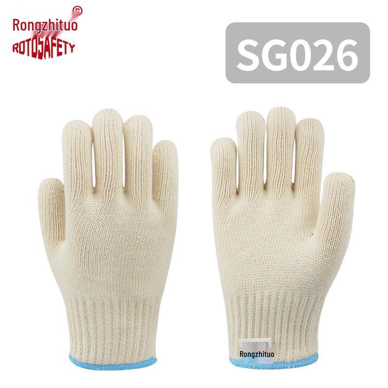 Огнеупорные Термостойкие Гибкие Арамидные Перчатки - Защита от Высоких Температур и Порезов