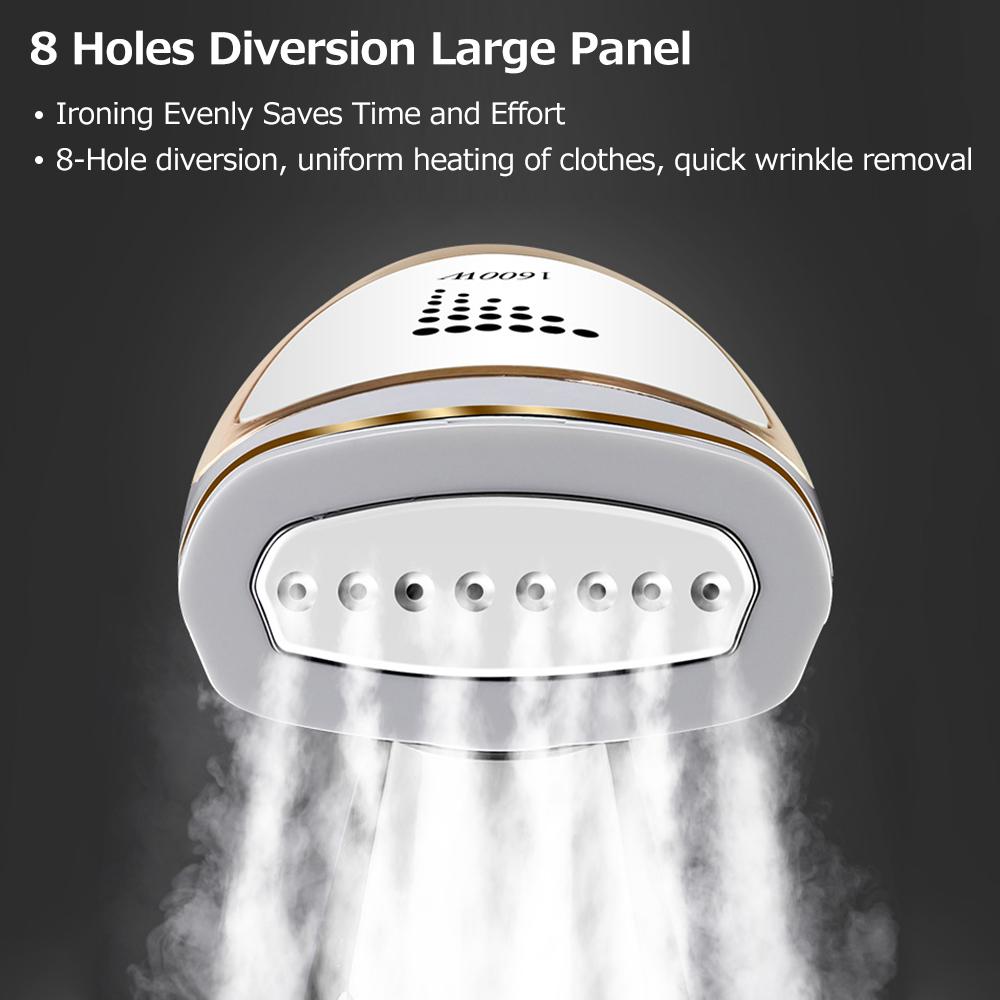 Отпариватель для одежды, ручной складной бытовой мини-паровой утюг, 1600 Вт, гладильная машина с регулируемой температурой