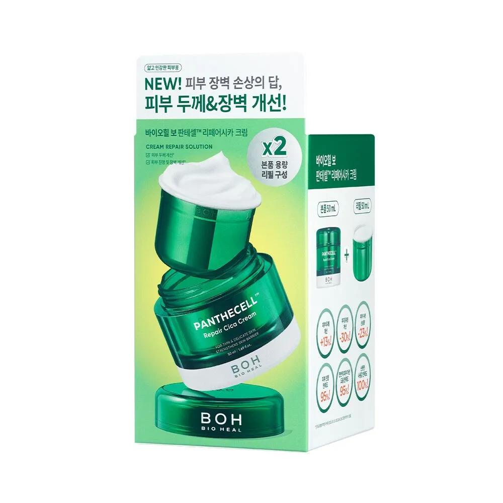 BIOHEAL BOH Panthecell Repair Cica Cream 50 мл + 50 мл Специальный набор
