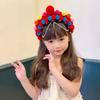Pearl Chinese New Year Headwear Tang Suit Hair Hoop Ancient Style Red Hairband  Girls