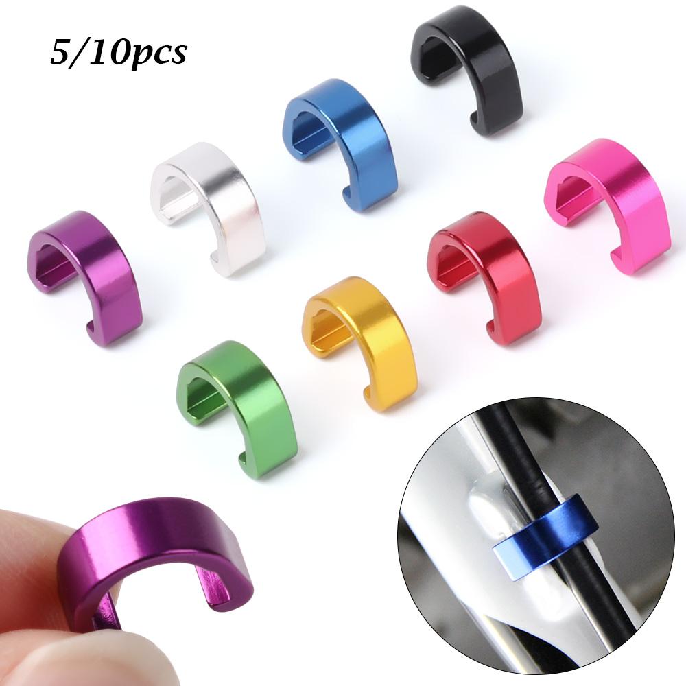 MTB Bike Accessories C Shape Clips Brake Cable/Line Buckles C-buckle Clasps Derailleur Lines Case