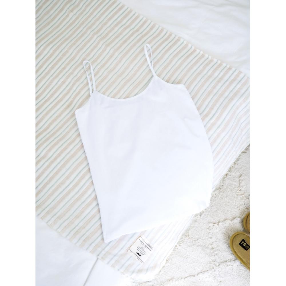 Женская майка DaiSo Cotton S ML, 2 шт., белая