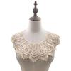 Полый кружевной накладной воротник Высококачественная ткань Вышитая горловина для женщин Платья DIY Аппликация Горловина Швейные воротники