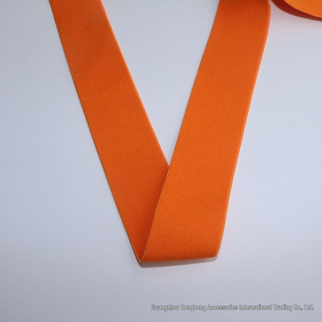 High-Elastic Polyester Imitation Nylon Band for Waistbands and Skirts