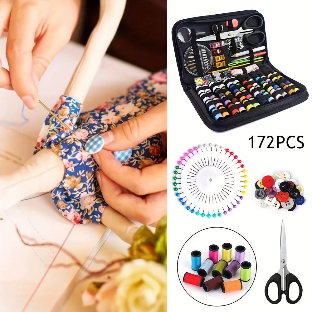 172-piece Sewing Box Set Hand-sewn Cloth Multifunctional Convenient Sewing Bag Set