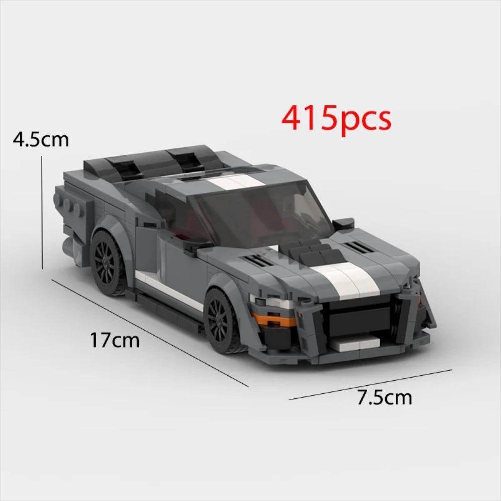 2024 Hot MOC Speed City Car Champion Racer Classic Supercar Building Blocks Brick Racing Super Technique Creative Garage DIY Set