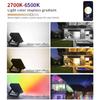 Умный светодиодный прожектор Graffiti WIFI+ Bluetooth RGBCW Новое приложение Отражатель Цветная атмосфера для двора Управление через Tuya WIFI