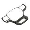 Steering Wheel Panel Cover ABS Carbon Fiber Style Decorative Trim Replacement for Ford 2021 and Up