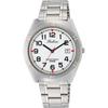 Men's D024-204 ( Watch Q&Q Day) Round Watch Silver Analog