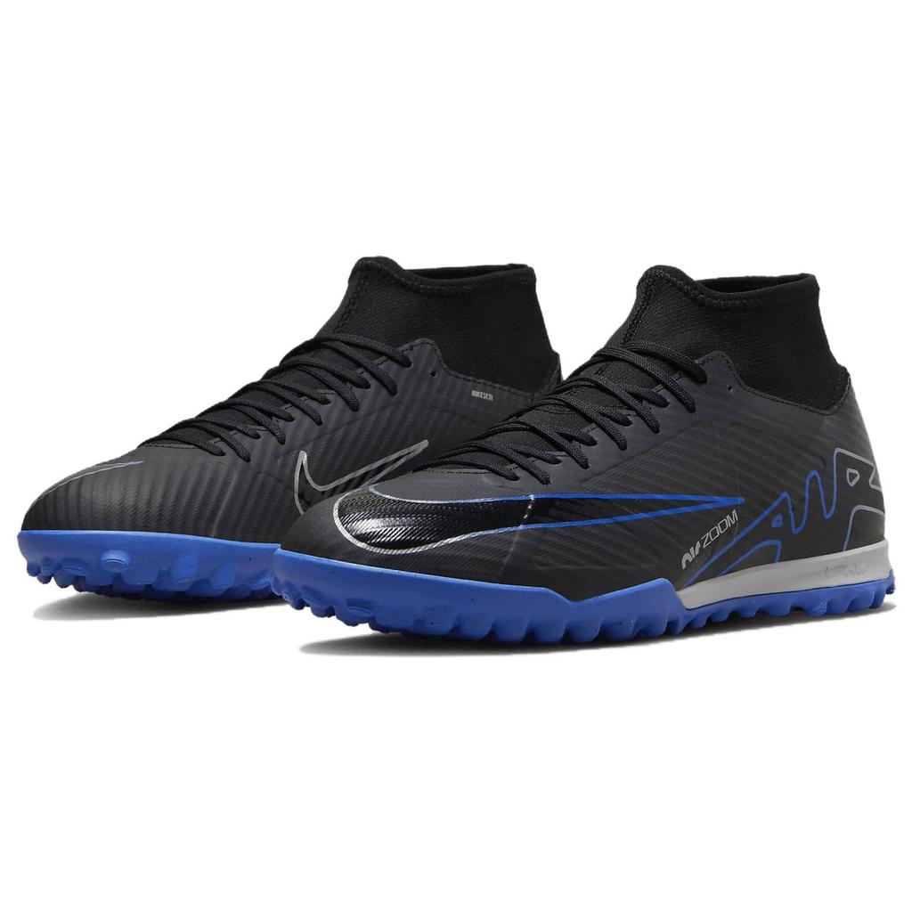 Nike Zoom Кроссовки унисекс Mercurial Superfly 9 Academy TF Shadow Pack Черный Hyper-Royal Chrome DJ5629-040