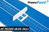 Прибор для измерения длины стопы HappyFeet Таблица размеров обуви для детей и взрослых