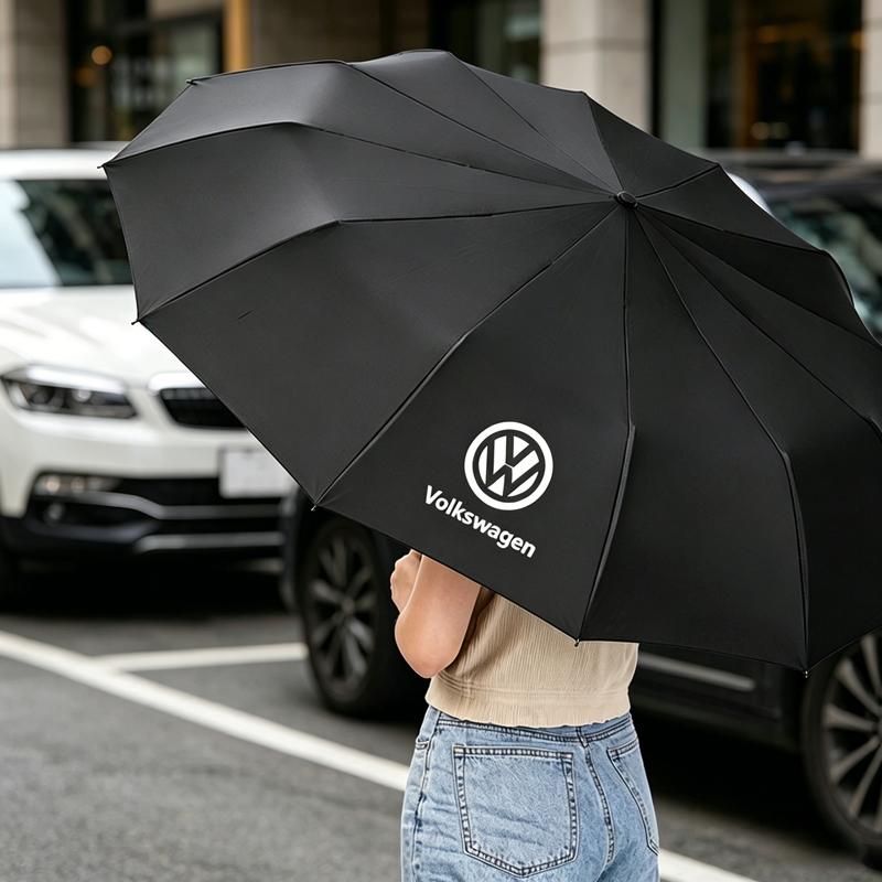hijk1 Keychain Car Umbrella UV-resistant Sunshade Parasol For VW Golf Passat b6 Wind-resistant Rain-resistant Fully Automatic Umbrella