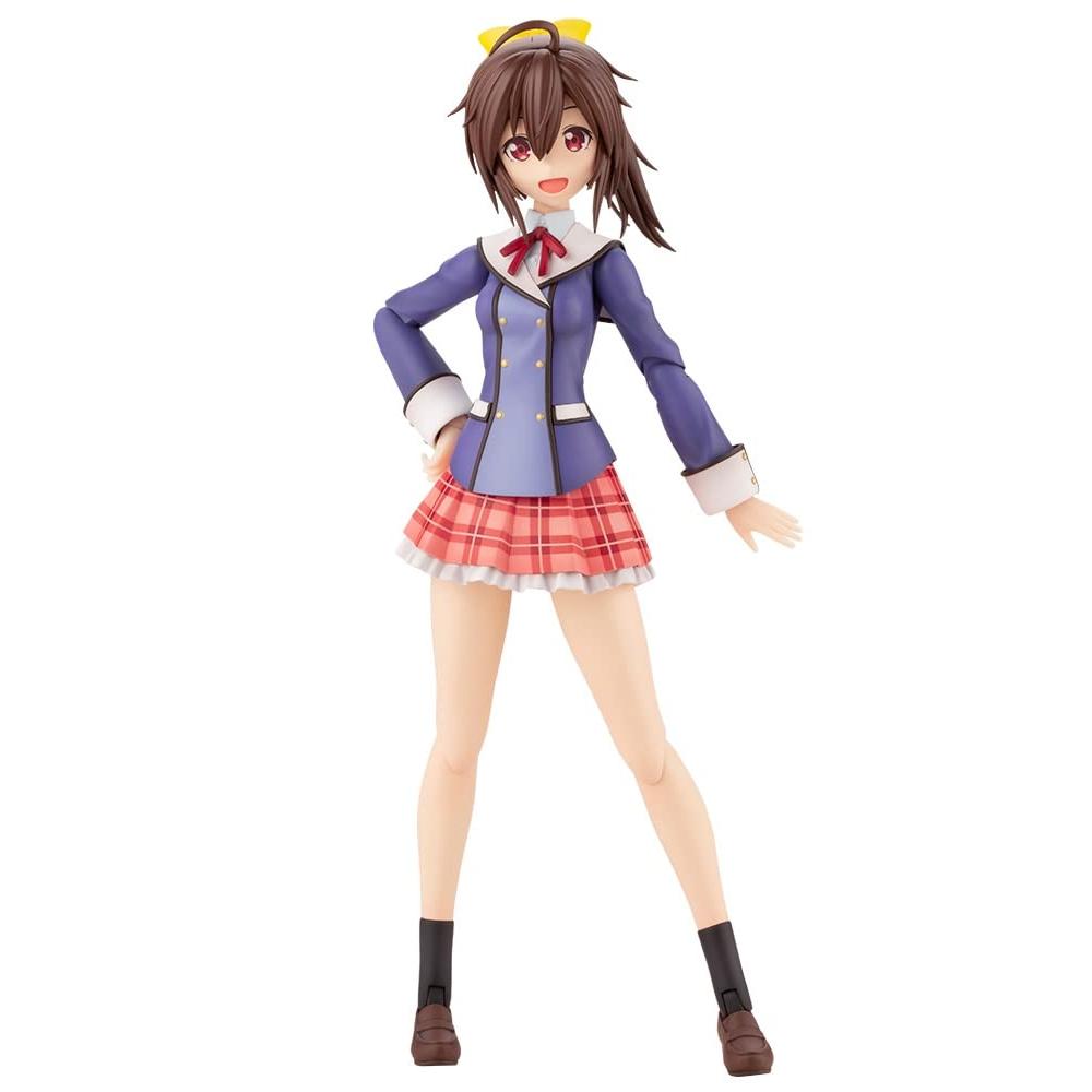 Sosai Girls' Garden Ao Gennai [Wakaba Girls' High SchoolWinter Uniform] Height Approx. 159mm 110 Scale Plastic Model Molding Color JK004