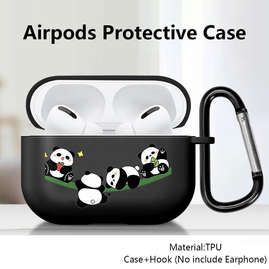Мультяшный Милый Чехол-Панда Для Airpods Pro3 Pro 4 2 3 1 Pro2 Чехлы Для Наушников Обложка