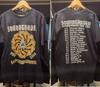 Soundgarden Superunknown Тур 94 Двусторонняя Полноразмерная S-5XL OM2061 Унисекс Футболка