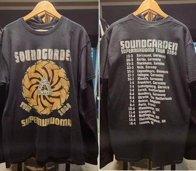 Soundgarden Superunknown Тур 94 Двусторонняя Полноразмерная S-5XL OM2061 Унисекс Футболка