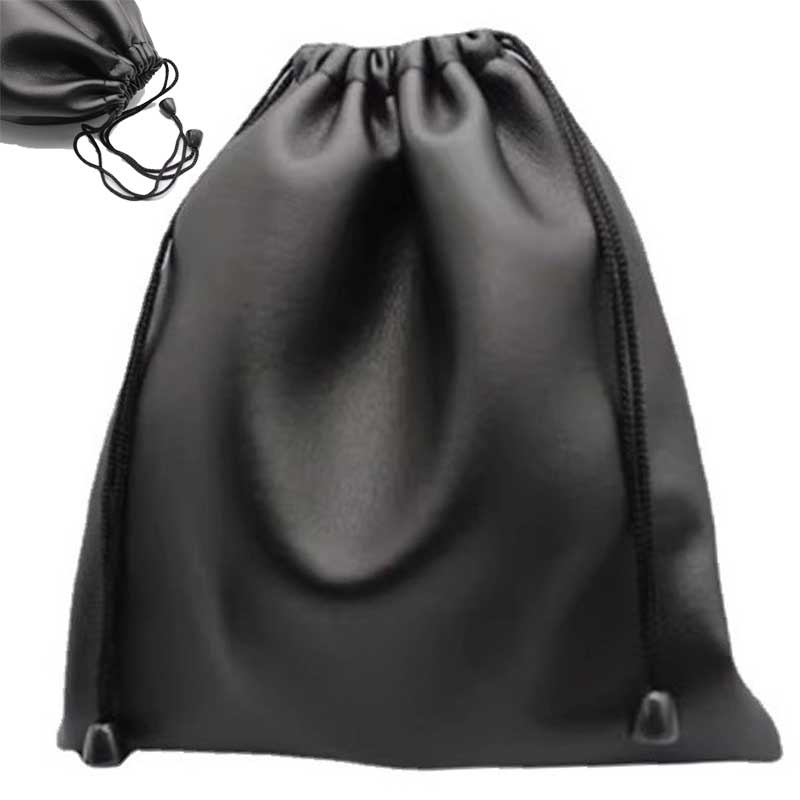 Мягкая кожаная сумка для хранения наушников Водонепроницаемый защитный чехол для наушников с оголовьем большого размера Аксессуары для наушников