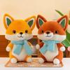 New Cute Fox Family Plush Toys Cute Animal Pillow Filling Soft Doll Grasping Machine Doll Throwing Toy Children's Gift