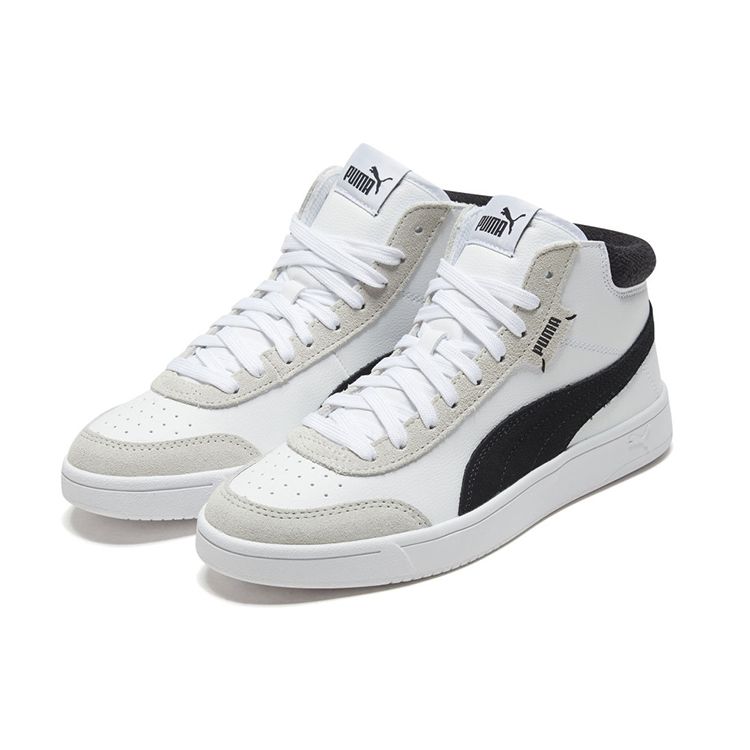 Puma Court Legend Mid Унисекс Белый Черный 371119-02