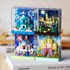 Fun Princess Castle Building Blocks Fairy Tale Series Display Box Children's Assembled Educational Toys Christmas Girls Gifts