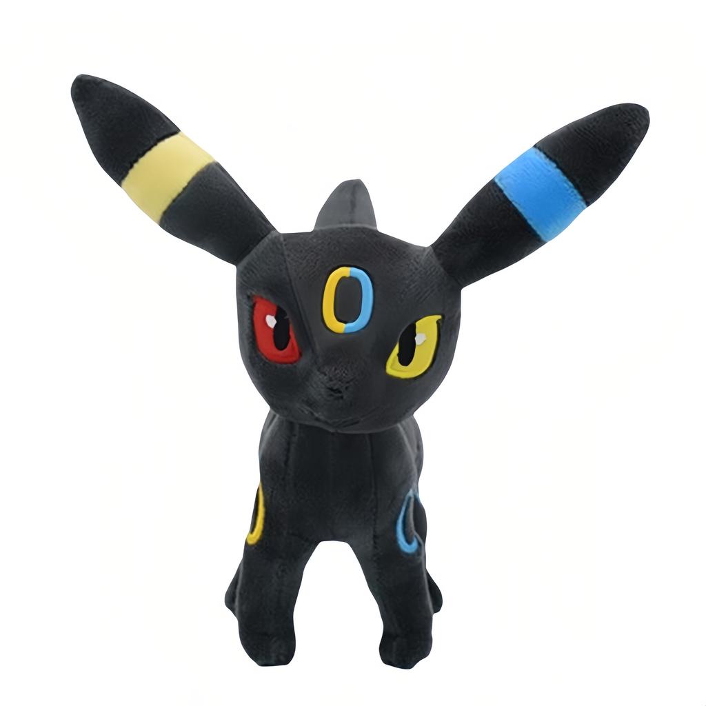 Plush New Eevee Evoli Sleep Plush Vaporeon Flareon Pikachu Peluche Sylveon Umbreon Stuffed Toys Cartoon Doll Gift