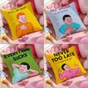J-Joan Cornella Zonzo Comics Наволочка Мягкая Плюшевая Ткань Двусторонняя Печатная Наволочка Теплая Зимняя Подушка для Дивана