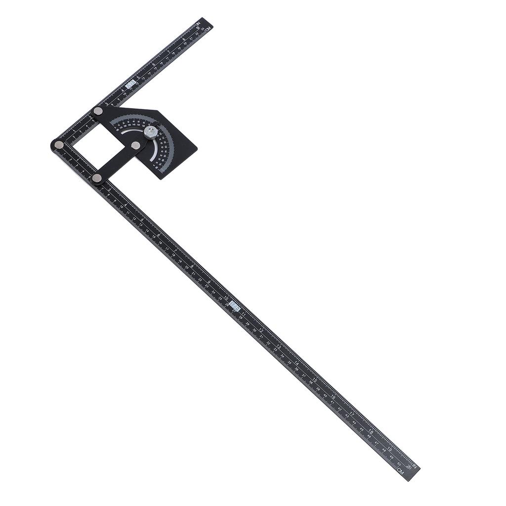 Угломер-транспортир от 0 до 180 градусов из нержавеющей стали, инструмент для измерения угла для деревообработки и строительства