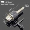 1/2"-20UNF Drill Chuck 2-13MM/1.5-10MM Quick Change 1/4" Hex Shank/SDS /1/2" Square Socket Adapter For Wrench Conversion Tools