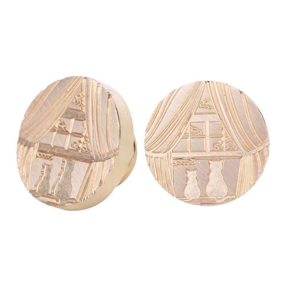 25 мм круглая ретро печать сургучная печать голова павлина бабочка запечатывающие штампы для свадебных приглашений украшения визитная карточка