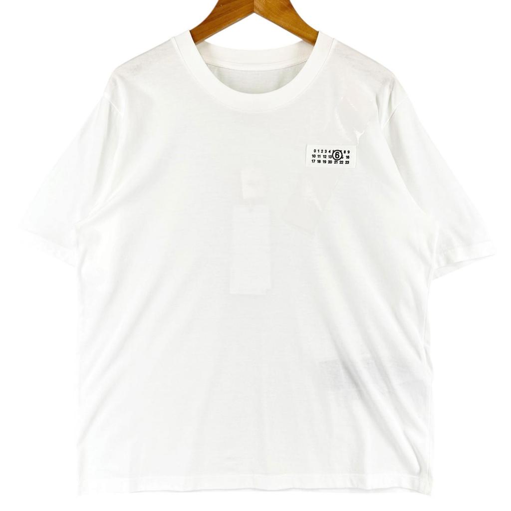 MM6 Maison Margiela Number motif S52GC0336 Short sleeve T-shirt white Women XS used