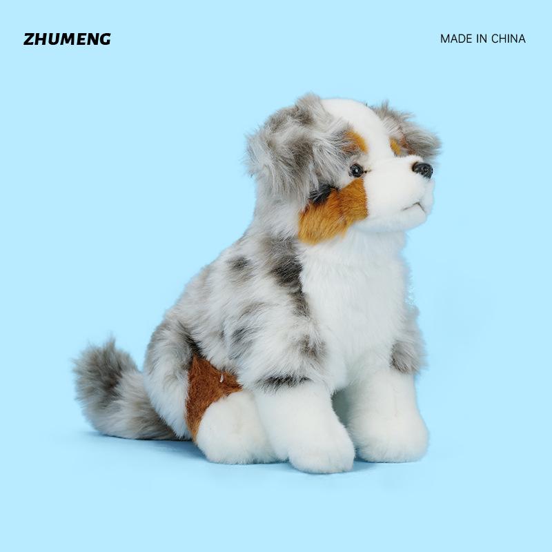 Новая Кукла Собака Пастушья Собака Плюшевая Игрушка Кукла Щенок Успокаивающая Тканевая Кукла Кукла