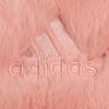 adidas Стильная меховая куртка, повседневная ветрозащитная теплая женская куртка с капюшоном, розовая GM1469