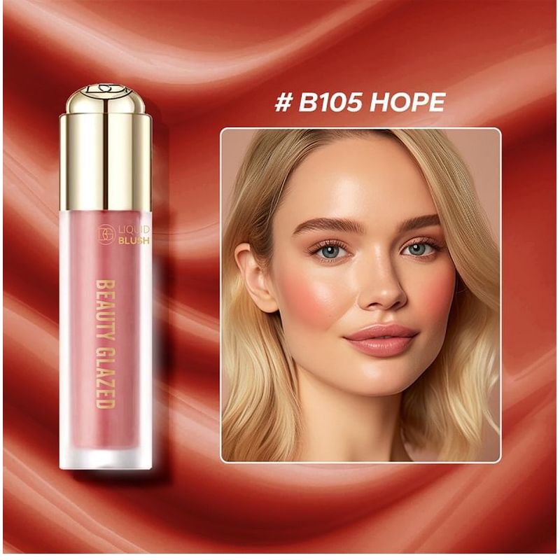 BEAUTY GLAZED - Velvet Liquid Blush - 5 Colours