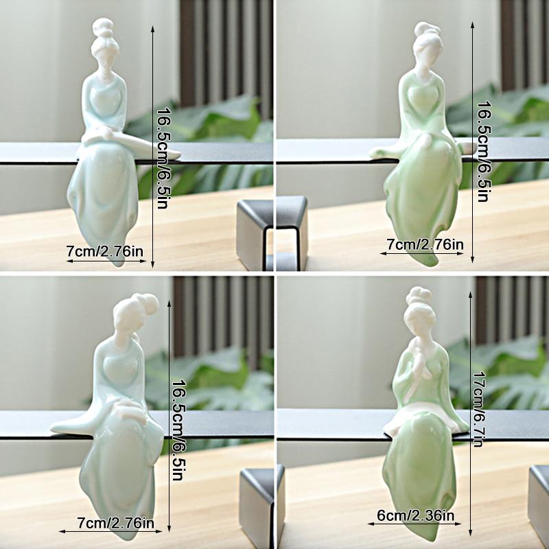 1 шт. Орнамент Чайный домик Красота Орнамент Керамические поделки Чай Домашнее Животное Досуг Горничная