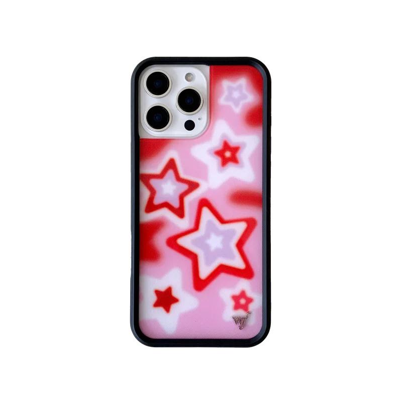 Чехол для телефона Wildflower 3D Mice Friends wf Защита от падений для iPhone 16 15 14 13 12 Pro Max Plus 16pro WF Красная Мечта Звезда Мультяшная Обложка