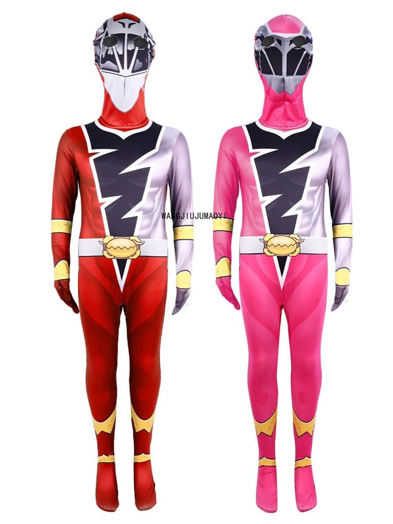 Anime Cosplay Ranger Knight Dragon Team Cosplay Costume Jumpsuit Halloween Party Cosplay Halloween Carnival