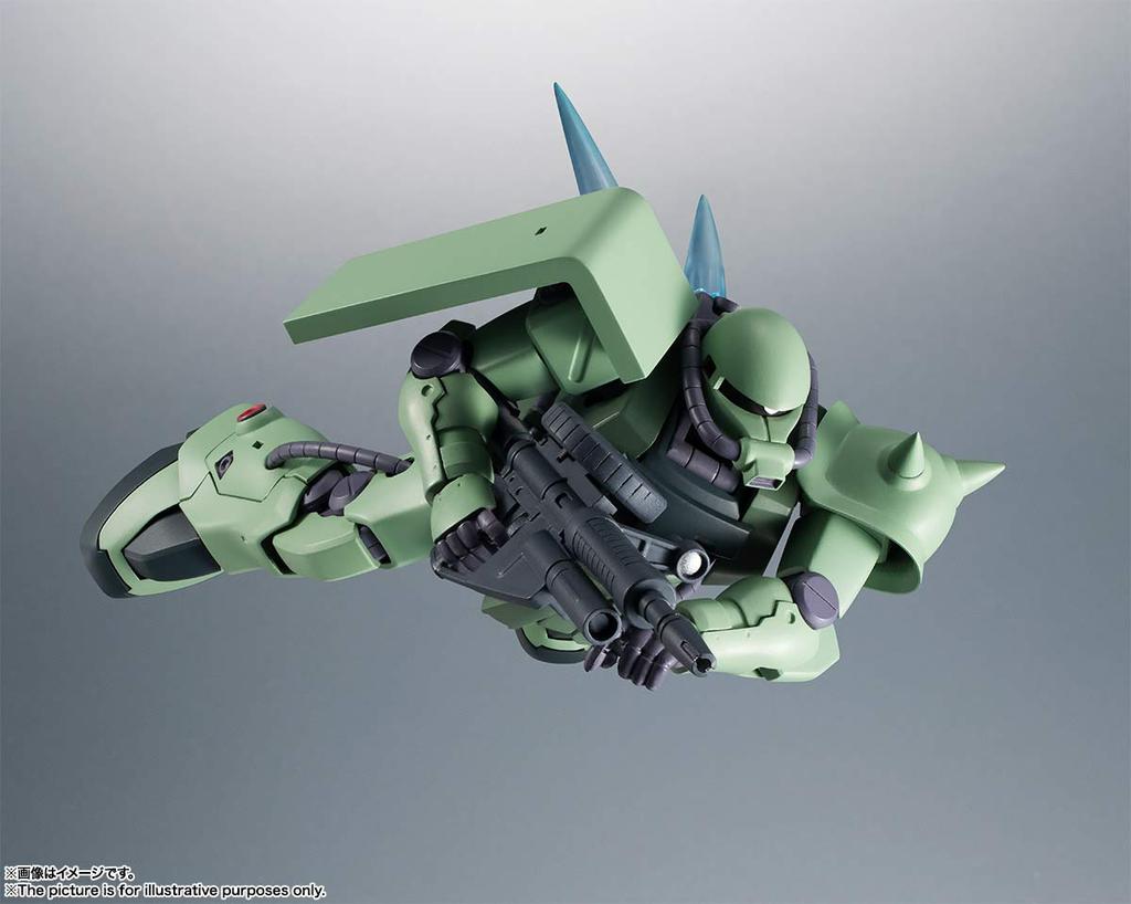 TAMASHII NATIONS ROBOT Spirits Mobile Suit Gundam 0083 Zaku IIF тип 2 125 мм окрашенная подвижная фигурка [SIDE MS] MS-06F-2 ver. АНИМЕ. приблизительно. АБС и ПВХ
