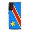 Coque Téléphone Drapeau République Démocratique Du Congo - Samsung Galaxy S21 Ultra