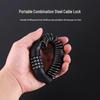 Портативный противоугонный кодовый цепной замок для велосипедов и мотоциклов